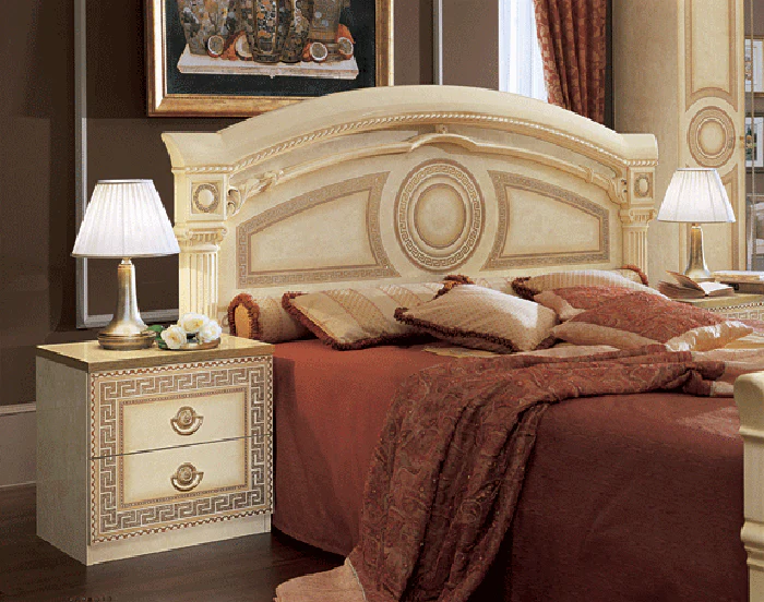 ESF Furniture Barocco Nightstand in Ivory - Image 2