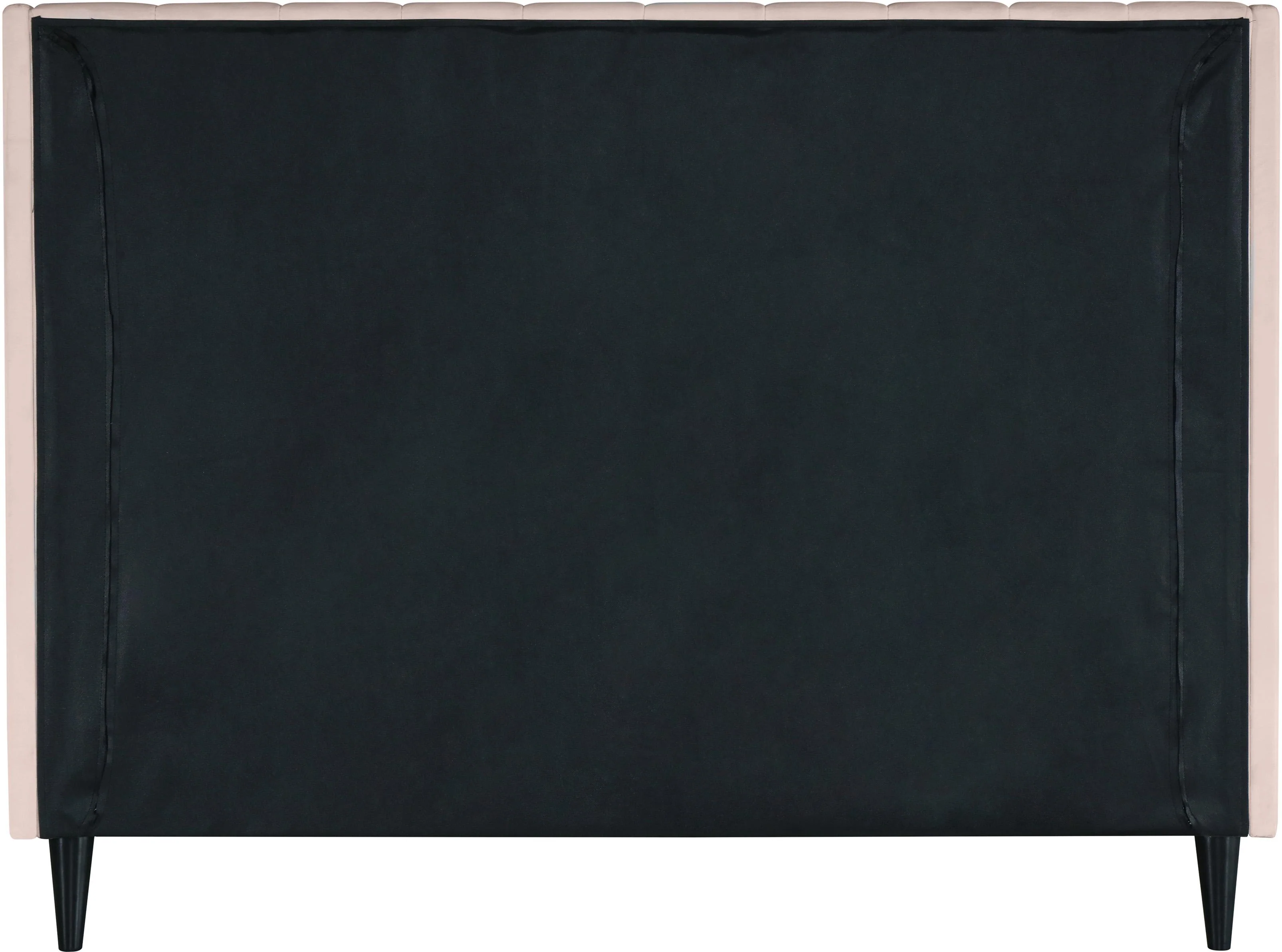 Eva Pink Velvet Full Bed - Image 6