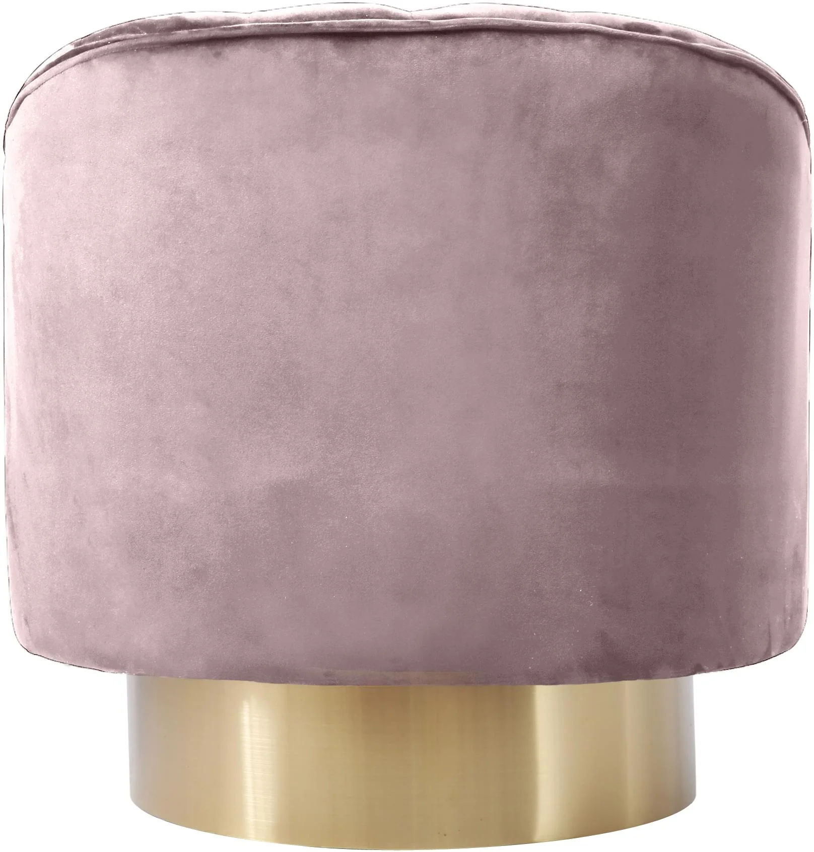 Farrah Pink Velvet Accent Chair - Image 3