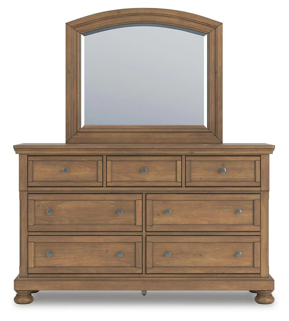 Feddinger Dresser and Mirror - Image 3