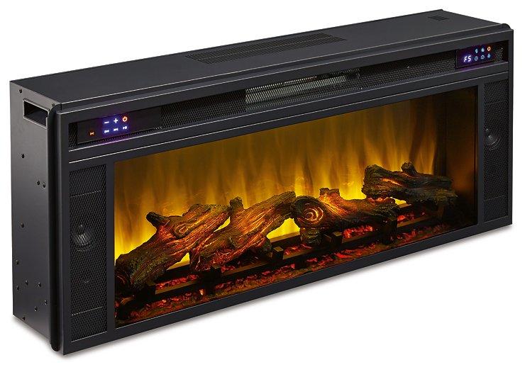 Foyland 83" TV Stand with Electric Fireplace - Image 4