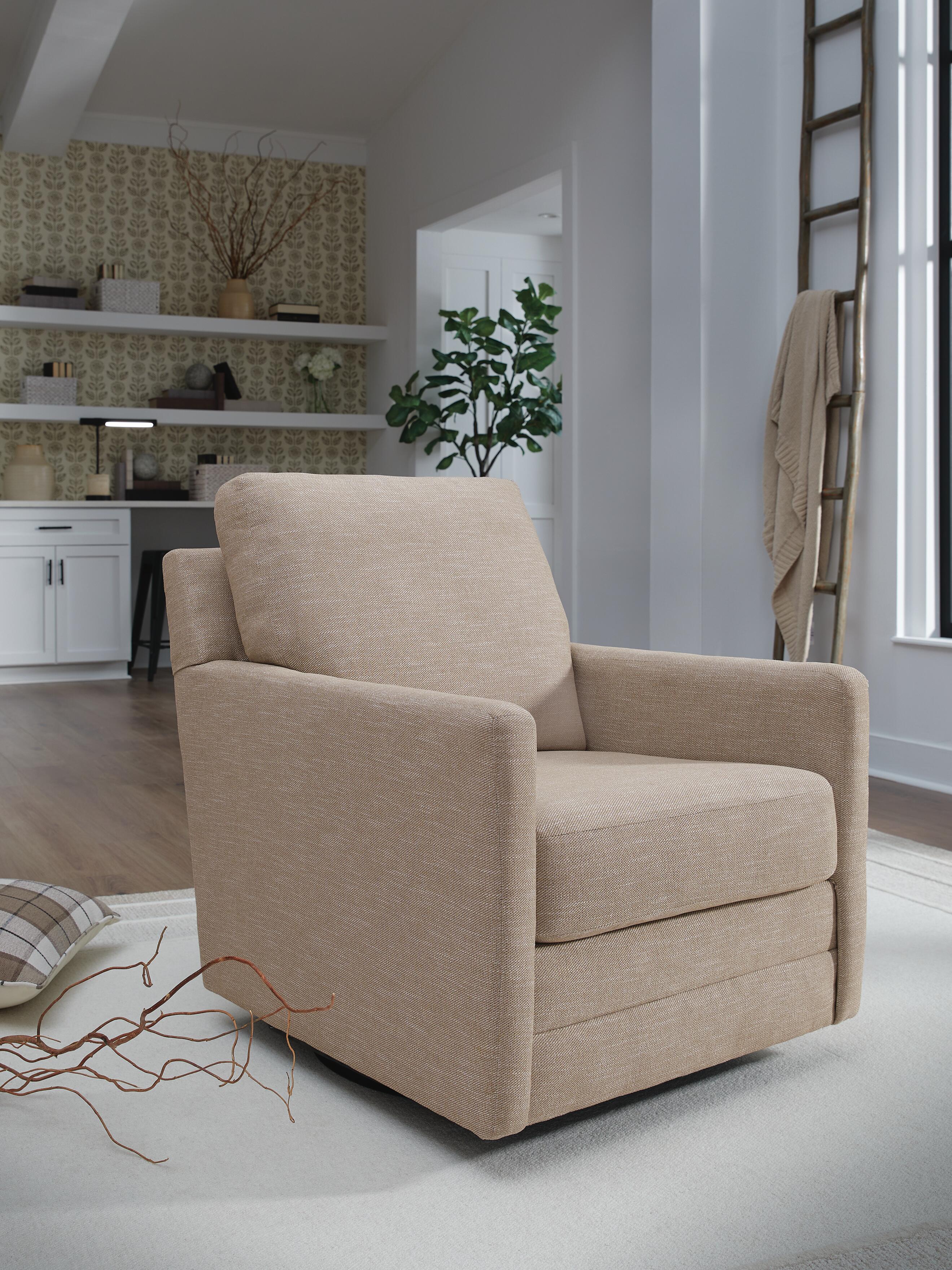 Freybourne Next-Gen Nuvella Swivel Accent Chair - Image 2