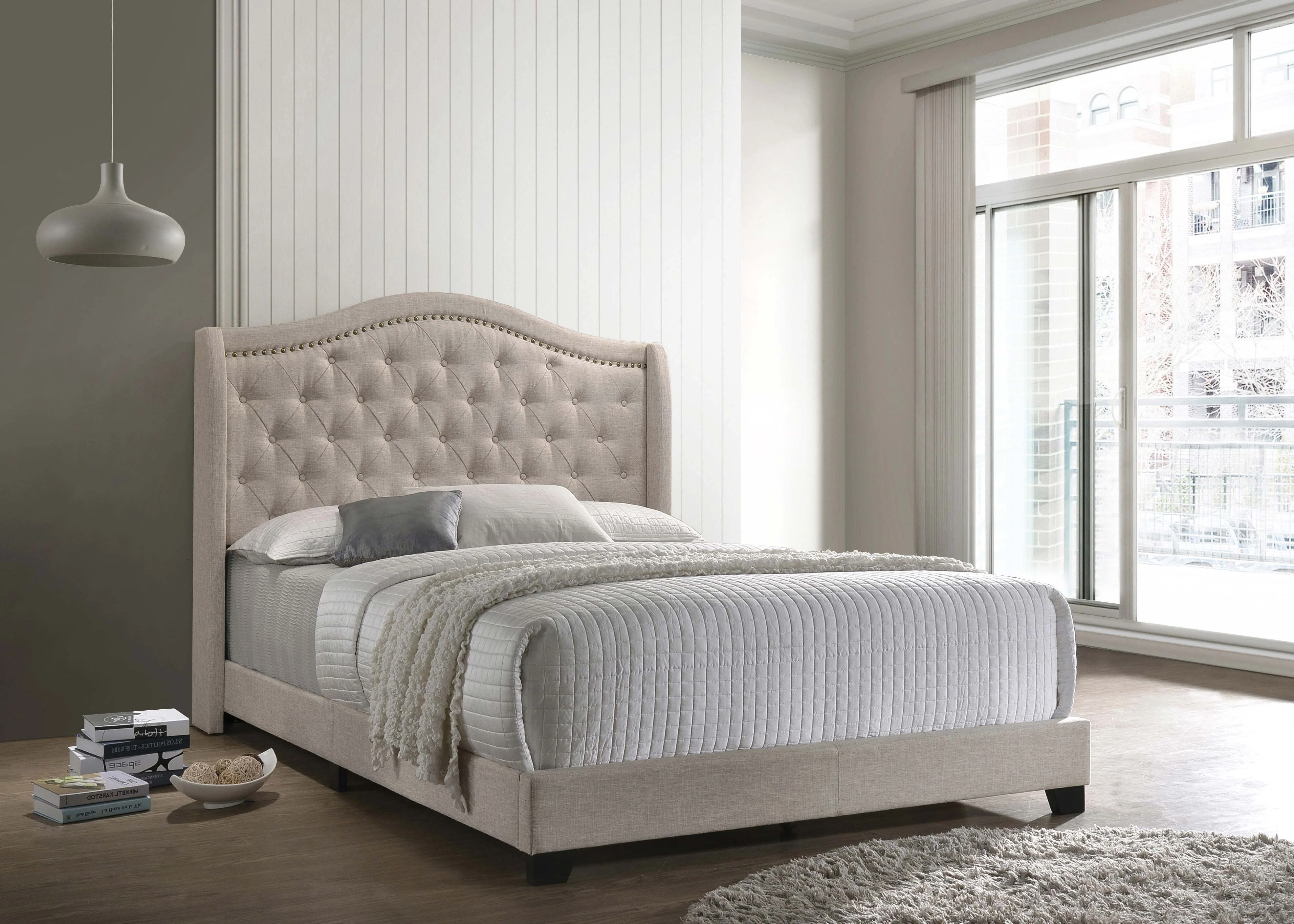 Sonoma Wingback Bed - Image 20