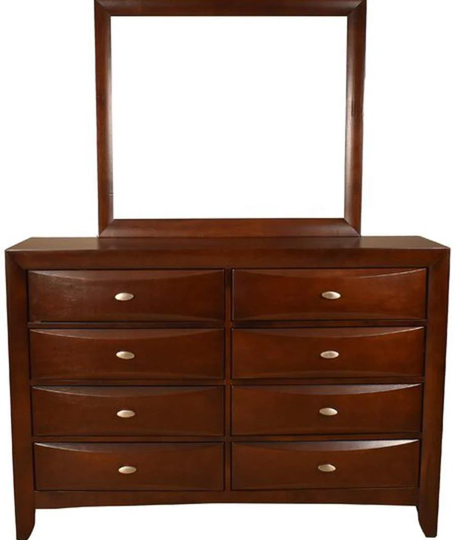 Galaxy Home Emily 8 Drawer Dresser in Cherry GHF-808857628237 - Image 2