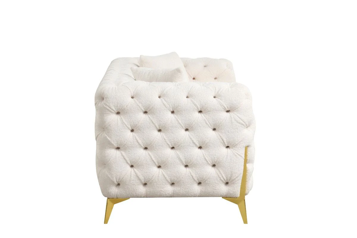 Galaxy Home Contempo Loveseat in Beige - Image 3