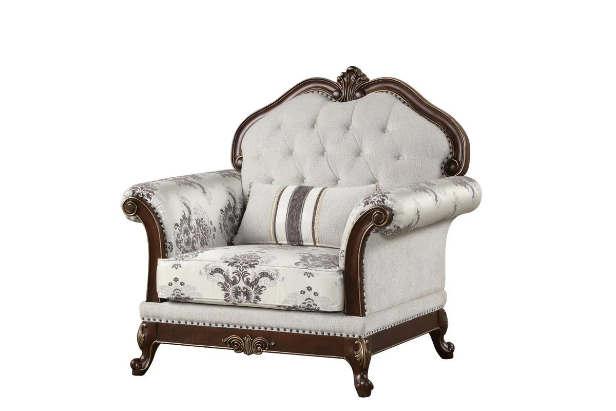 Galaxy Home Gloria Chair in White