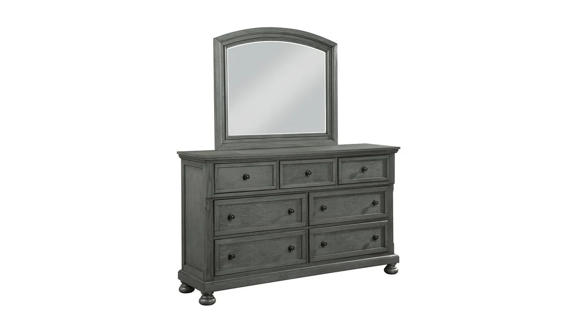 Galaxy Home Jackson Dresser in Gray - Image 2