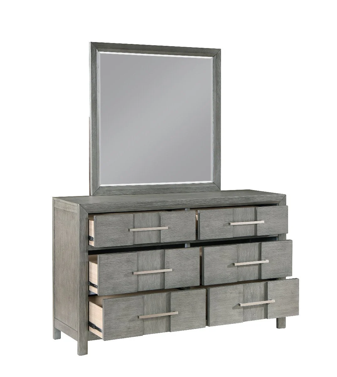 Galaxy Home Kenzo Dresser in Gray - Image 4