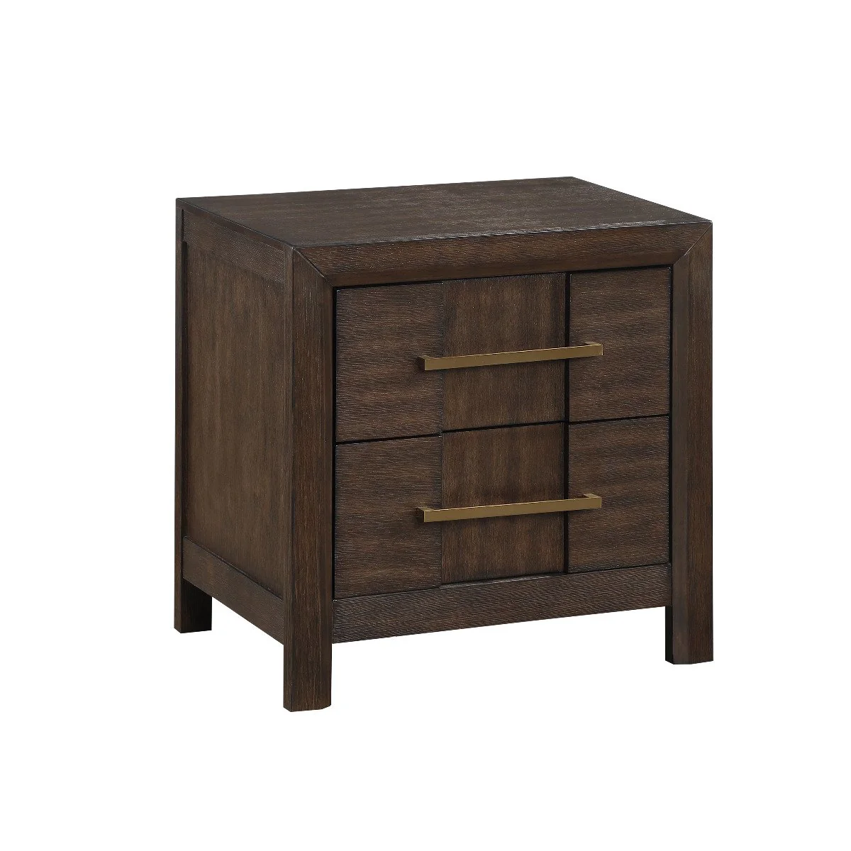 Galaxy Home Kenzo Nightstand in Brown
