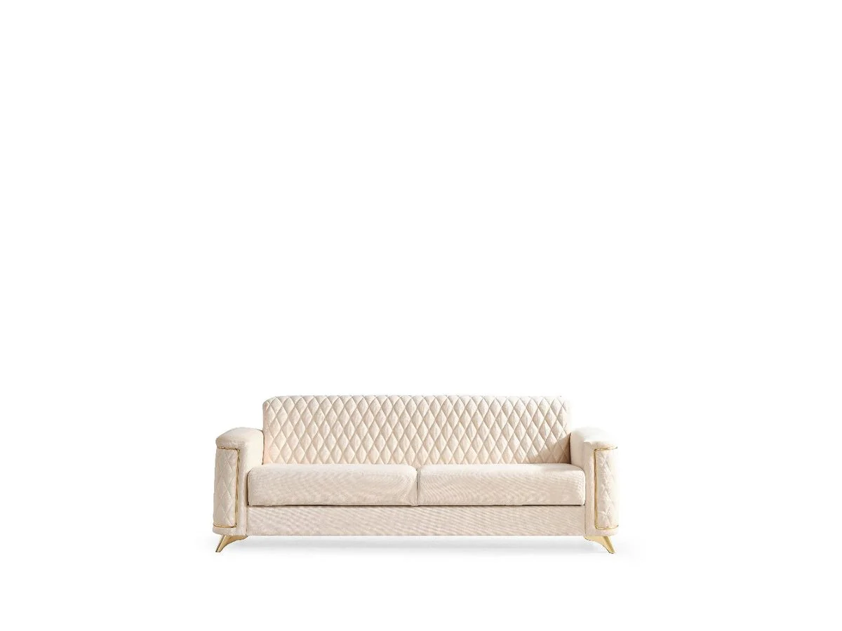 Galaxy Home Luna Sleeper Sofa in Ivory