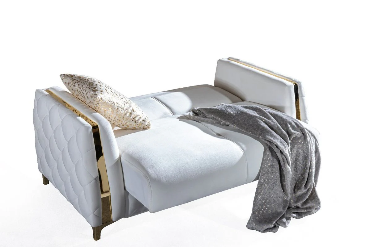 Galaxy Home Lust Loveseat in Off White - Image 4