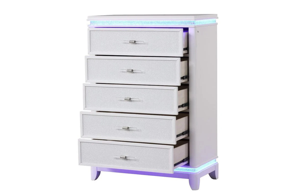 Galaxy Home Opium Chest in White - Image 3
