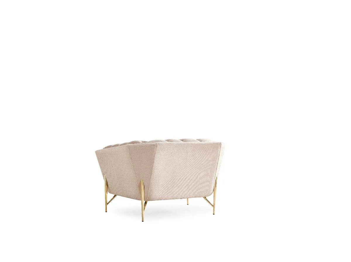 Galaxy Home Presley Chair in Beige - Image 5