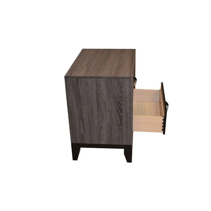 Galaxy Home Sierra Nightstand in Gray - Image 2