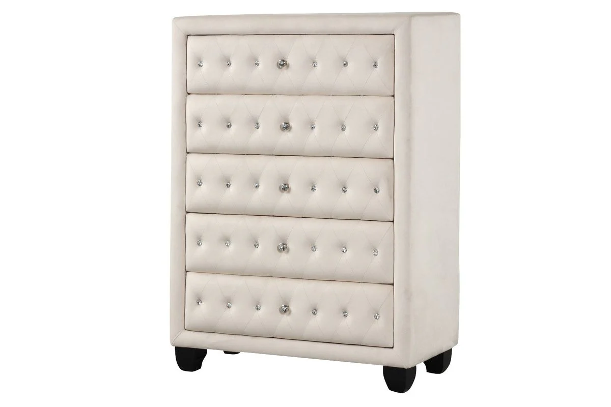 Galaxy Home Sophia Chest in Cream - Image 2