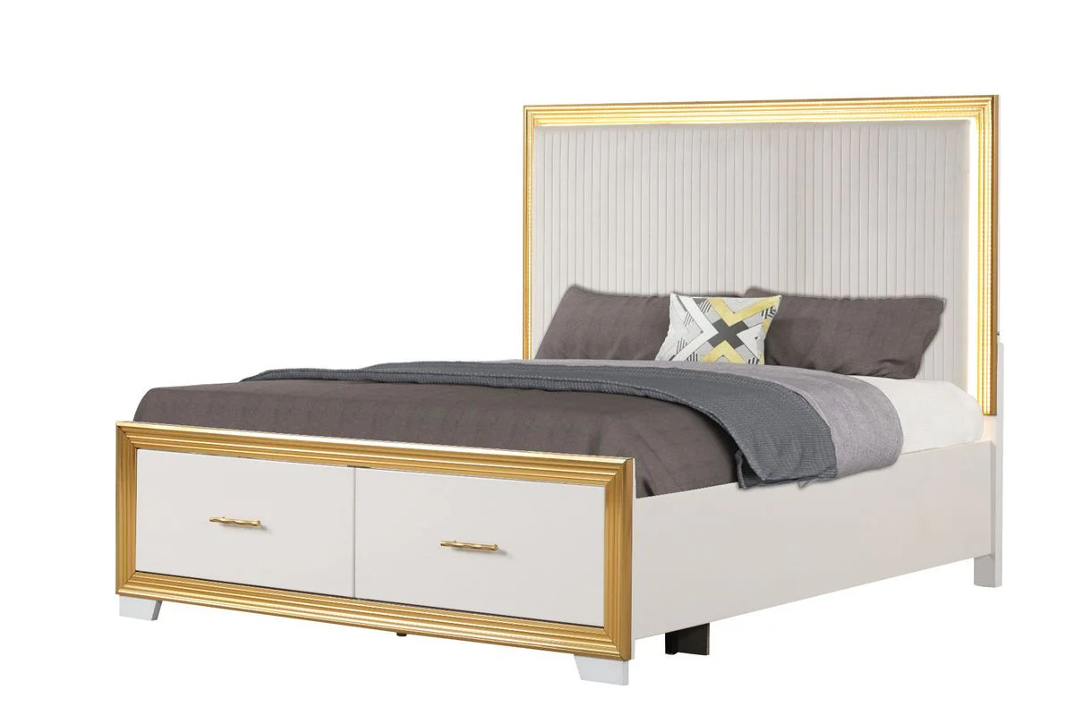 Galaxy Home Obsession Queen Bed in White - Image 2