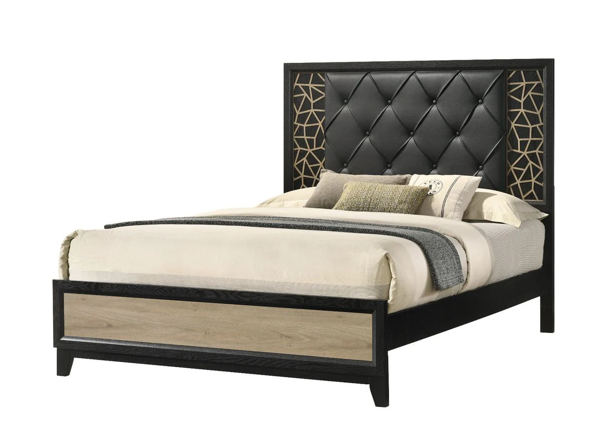 Galaxy Home Selena Queen Bed in Black