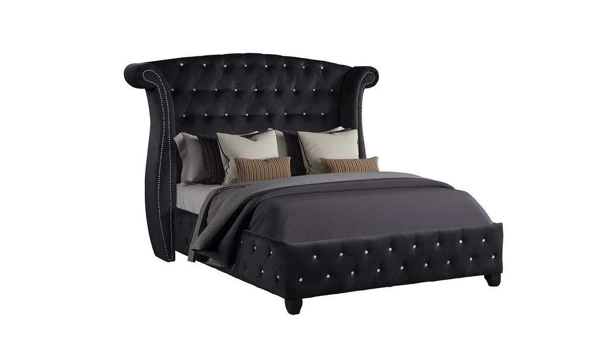 Galaxy Home Sophia Full Bed in Black - Image 2