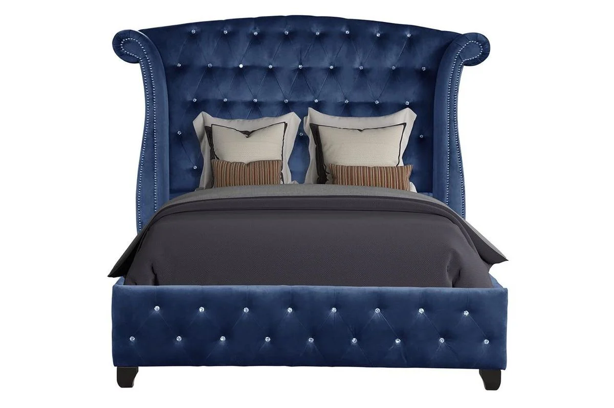 Galaxy Home Sophia Queen Bed in Blue - Image 2