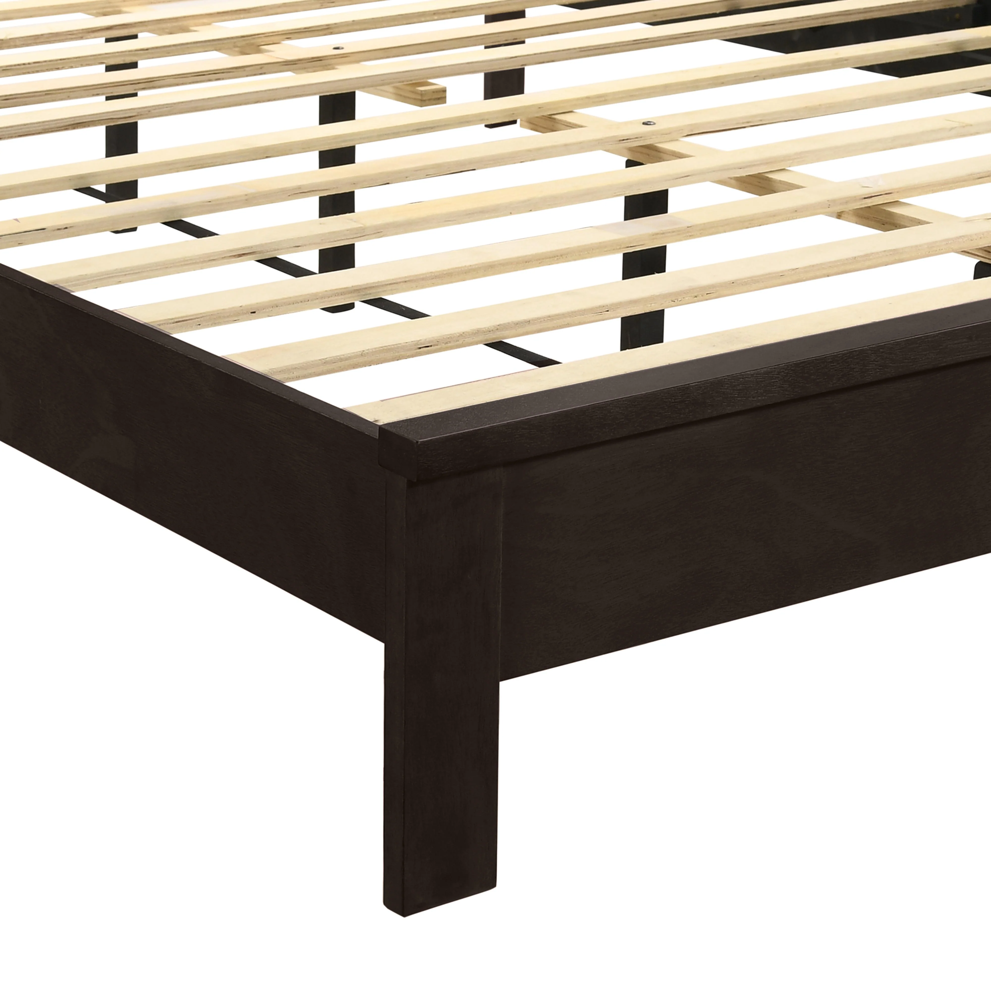 GEMINI Queen Q PANEL BED-HB/FB/RAILS-MERLOT - Image 5