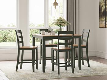 Gesthaven Counter Height Dining Table and 4 Barstools (Set of 5) - Image 12