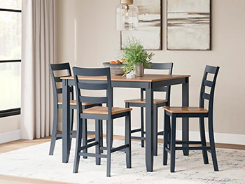 Gesthaven Counter Height Dining Table and 4 Barstools (Set of 5) - Image 9