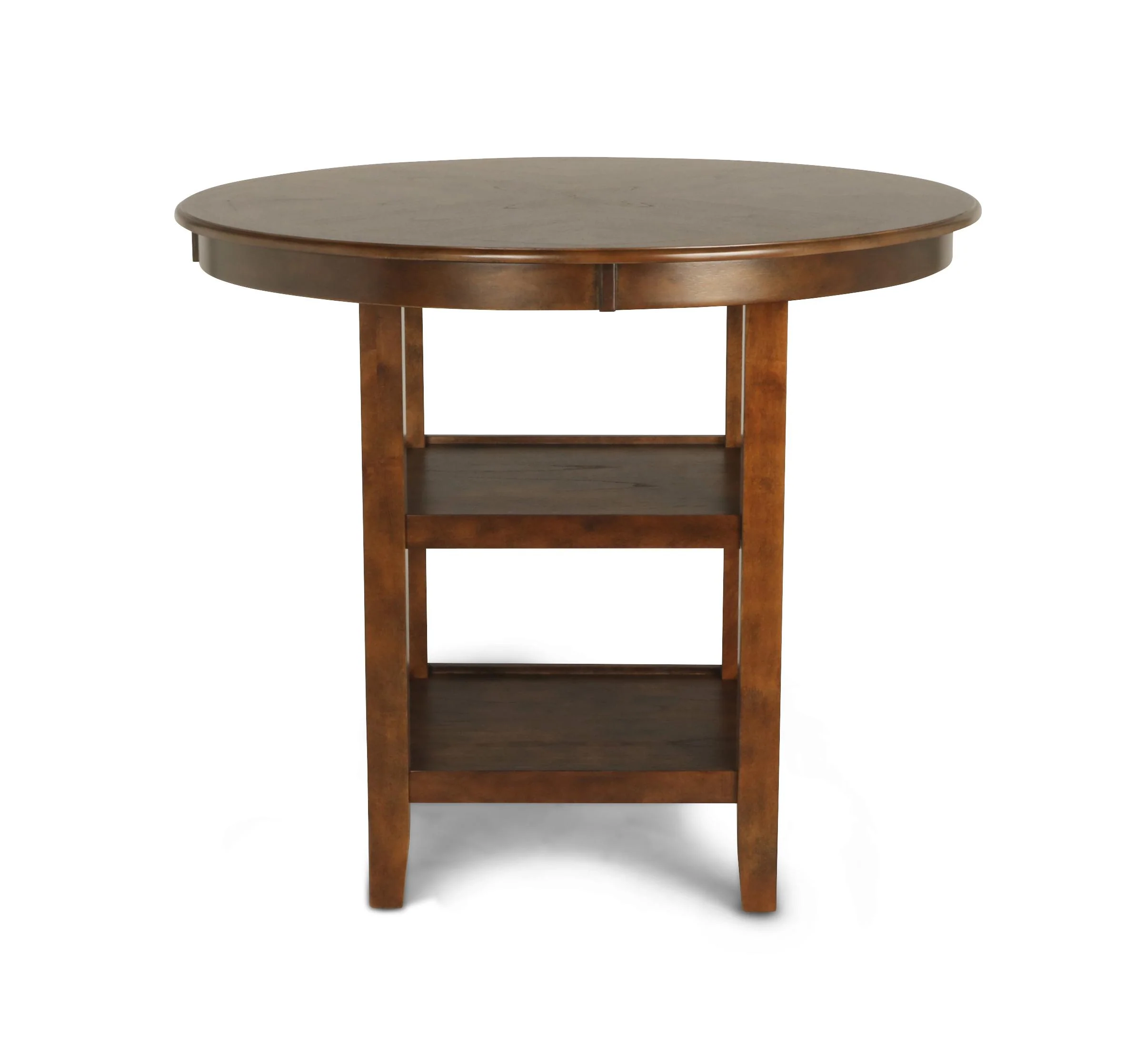 GIA ROUND COUNTER DINING 5 PC SET-BROWN - Image 3