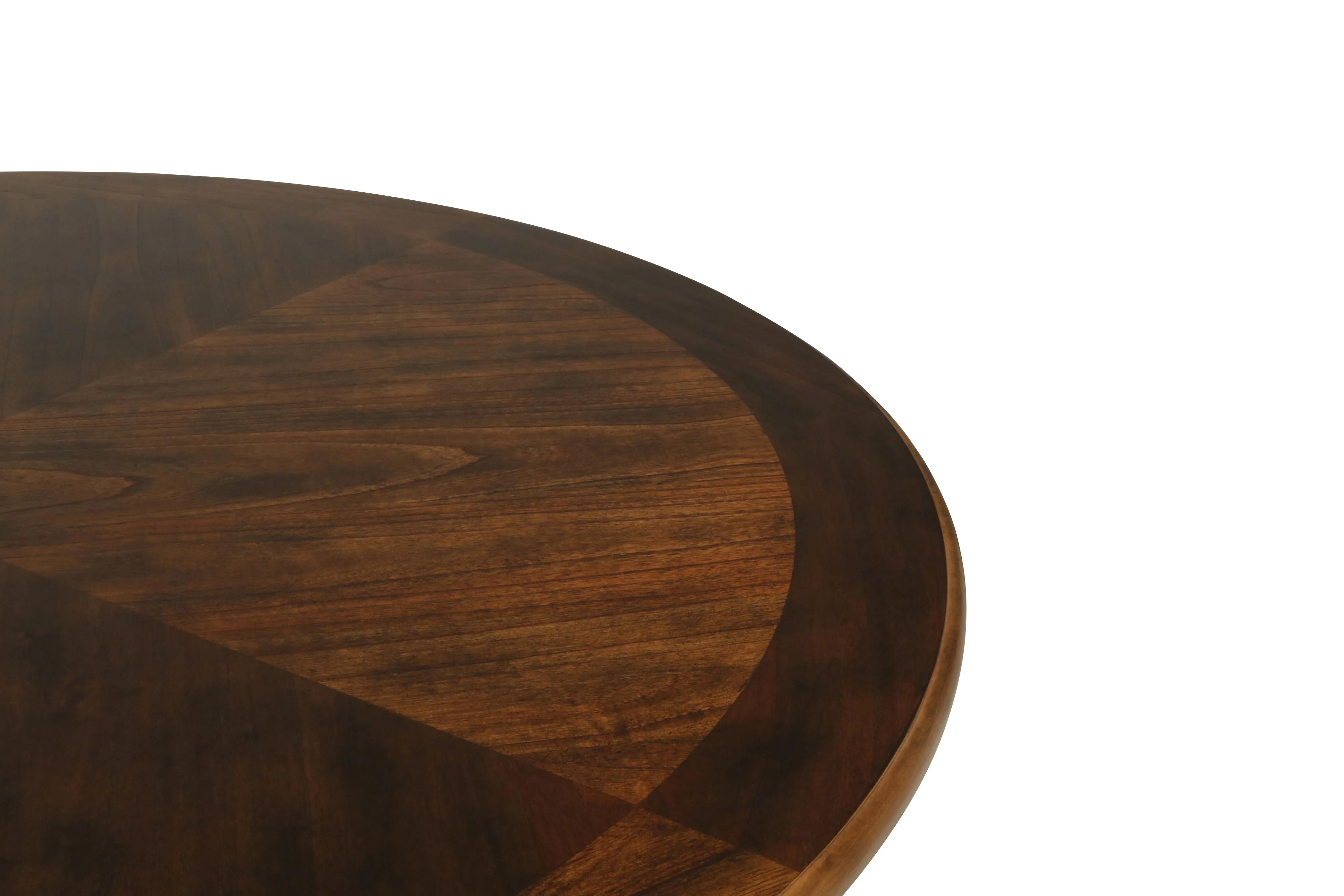 GIA ROUND COUNTER DINING 5 PC SET-BROWN - Image 5