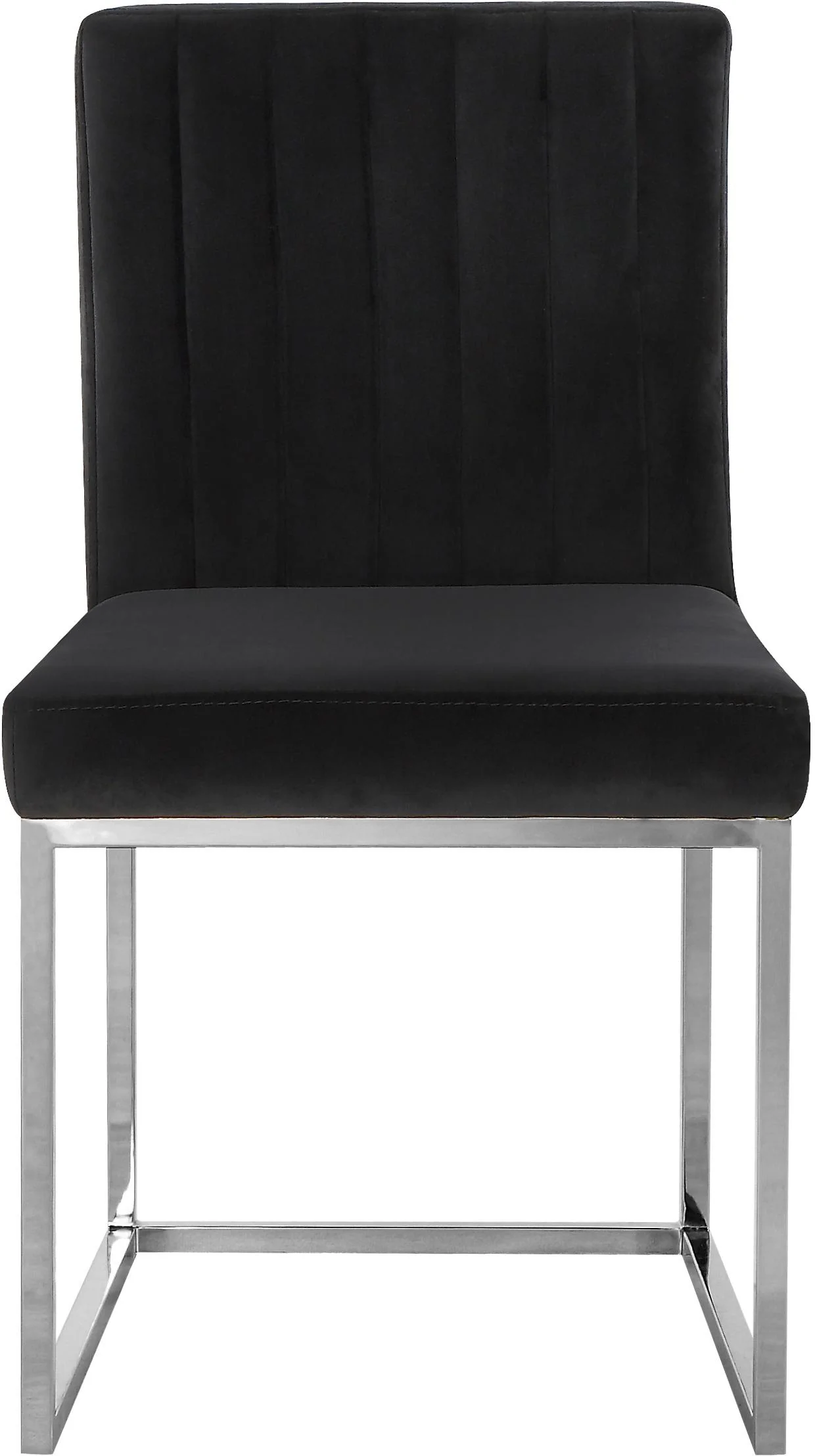 Giselle Black Velvet Dining Chair - Image 9