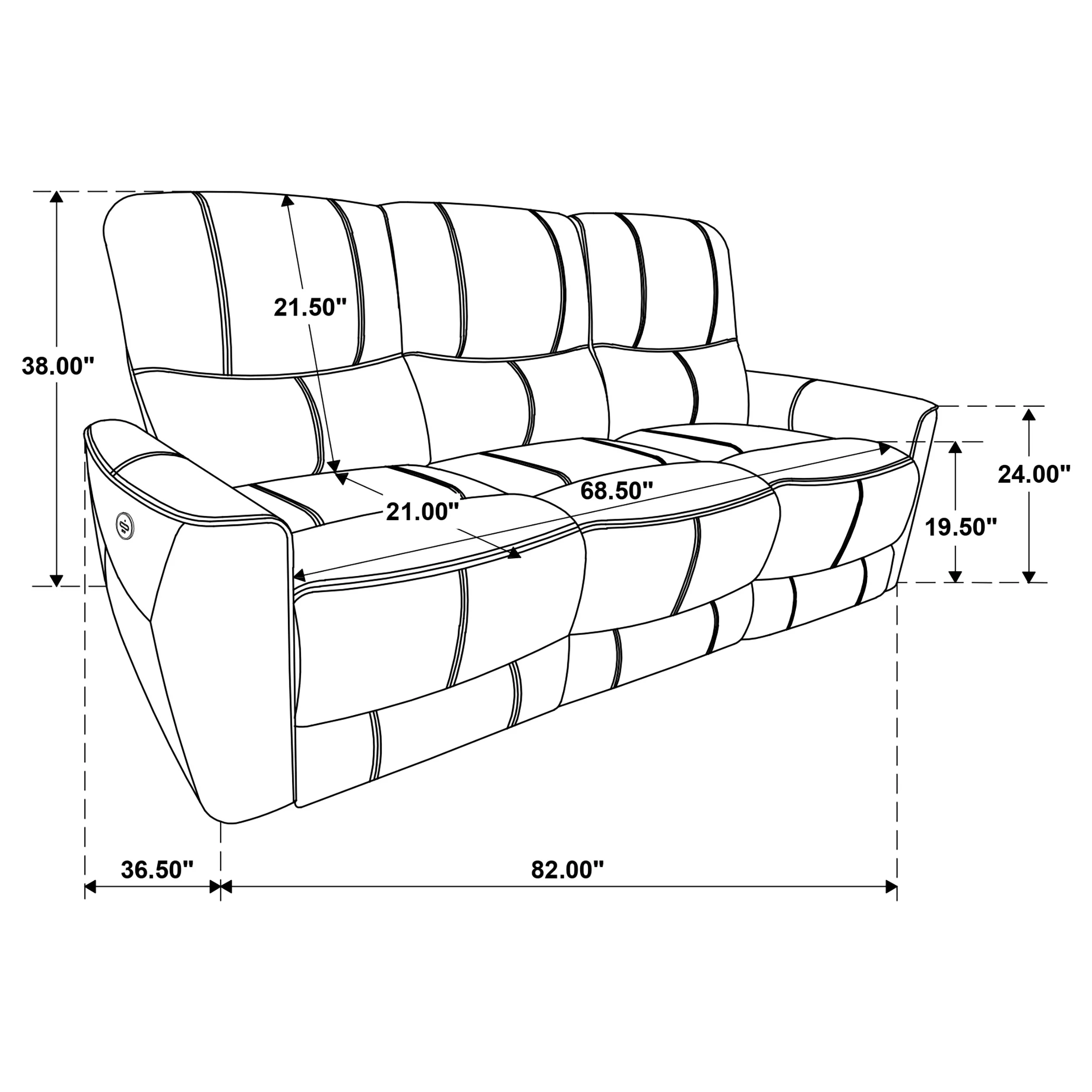 Greenfield Power Reclining Sofa - Image 22