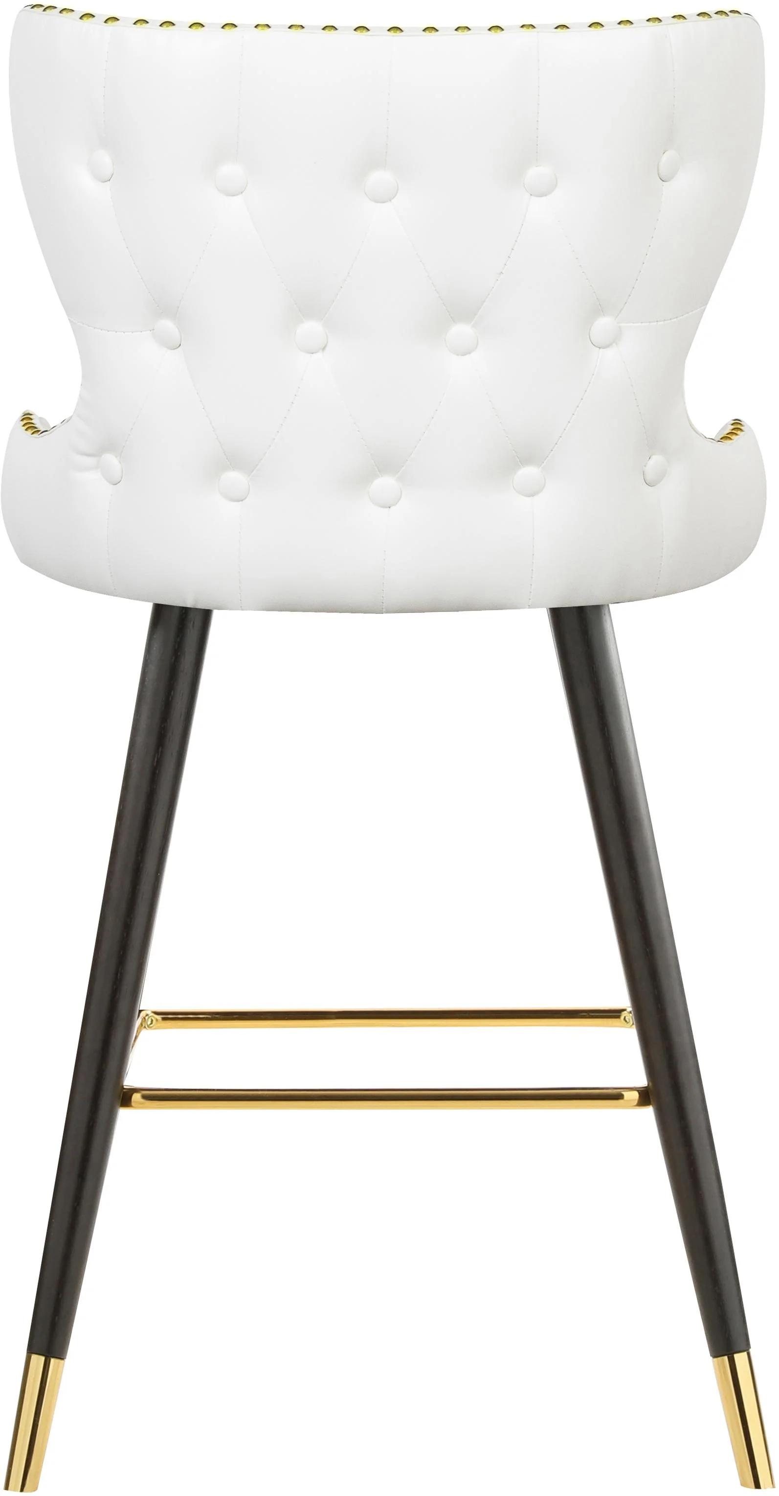 Hendrix White Faux Leather Counter/Bar Stool - Image 2