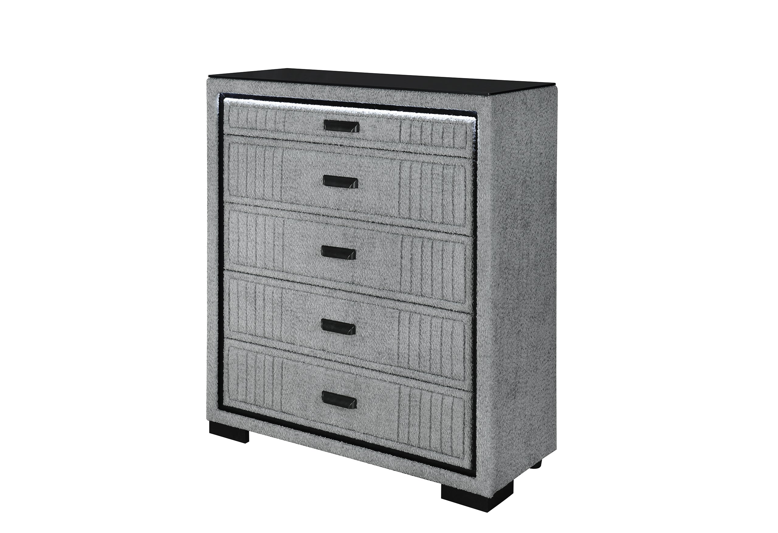 ISABELLA GREY CHEST WITH LED - Image 2