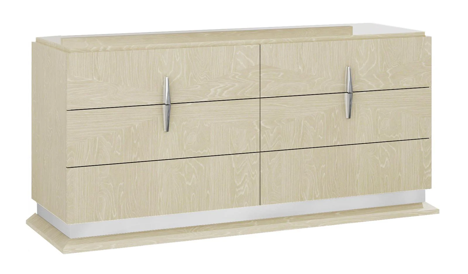 J&M Furniture Chiara Dresser in Light Walnut