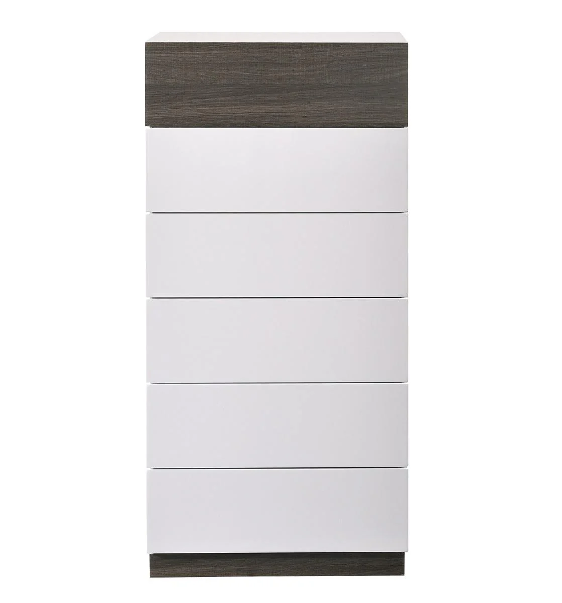 J&M Furniture Sanremo Chest in Walnut Veneer