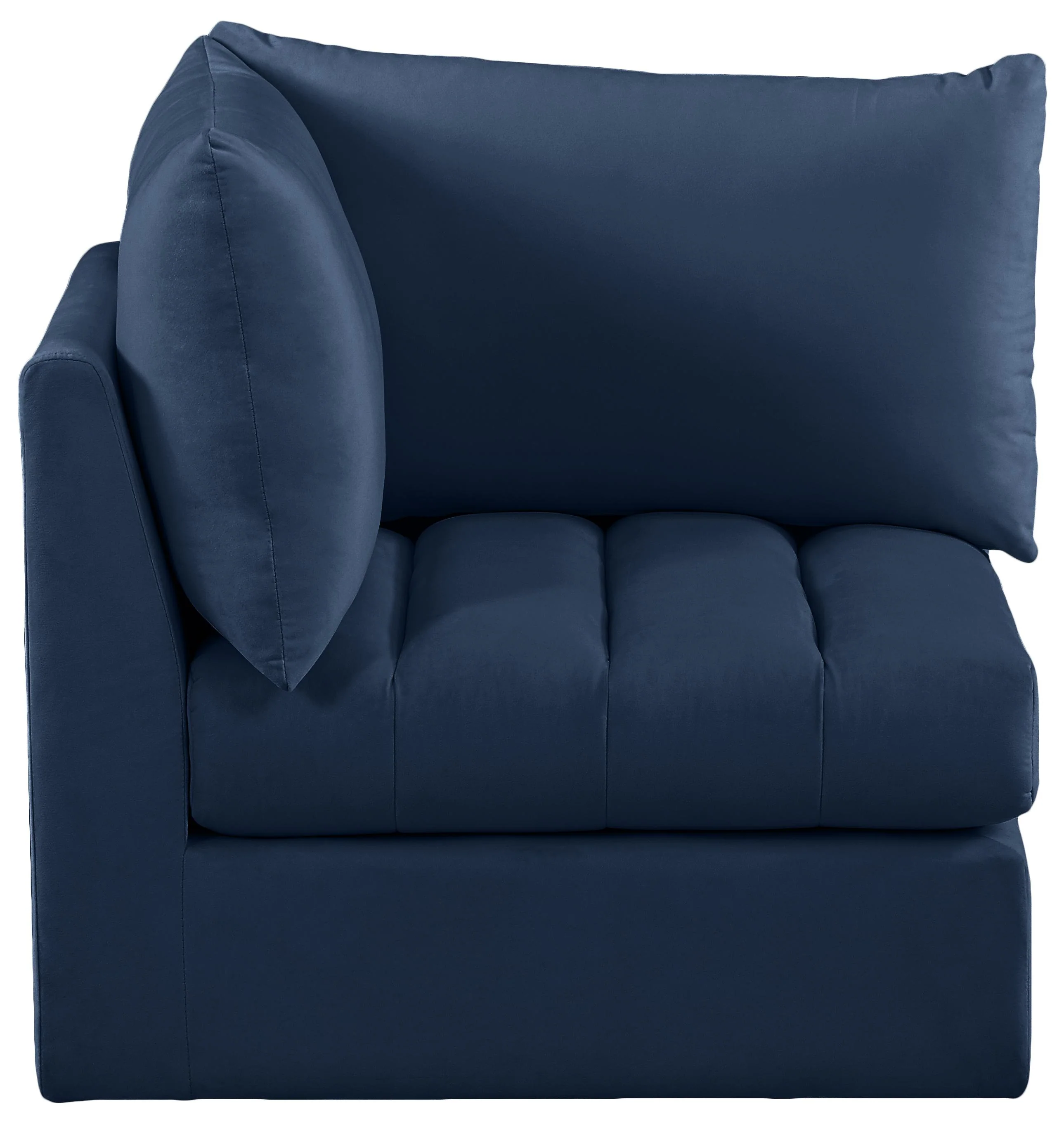 Jacob Navy Velvet Corner - Image 5