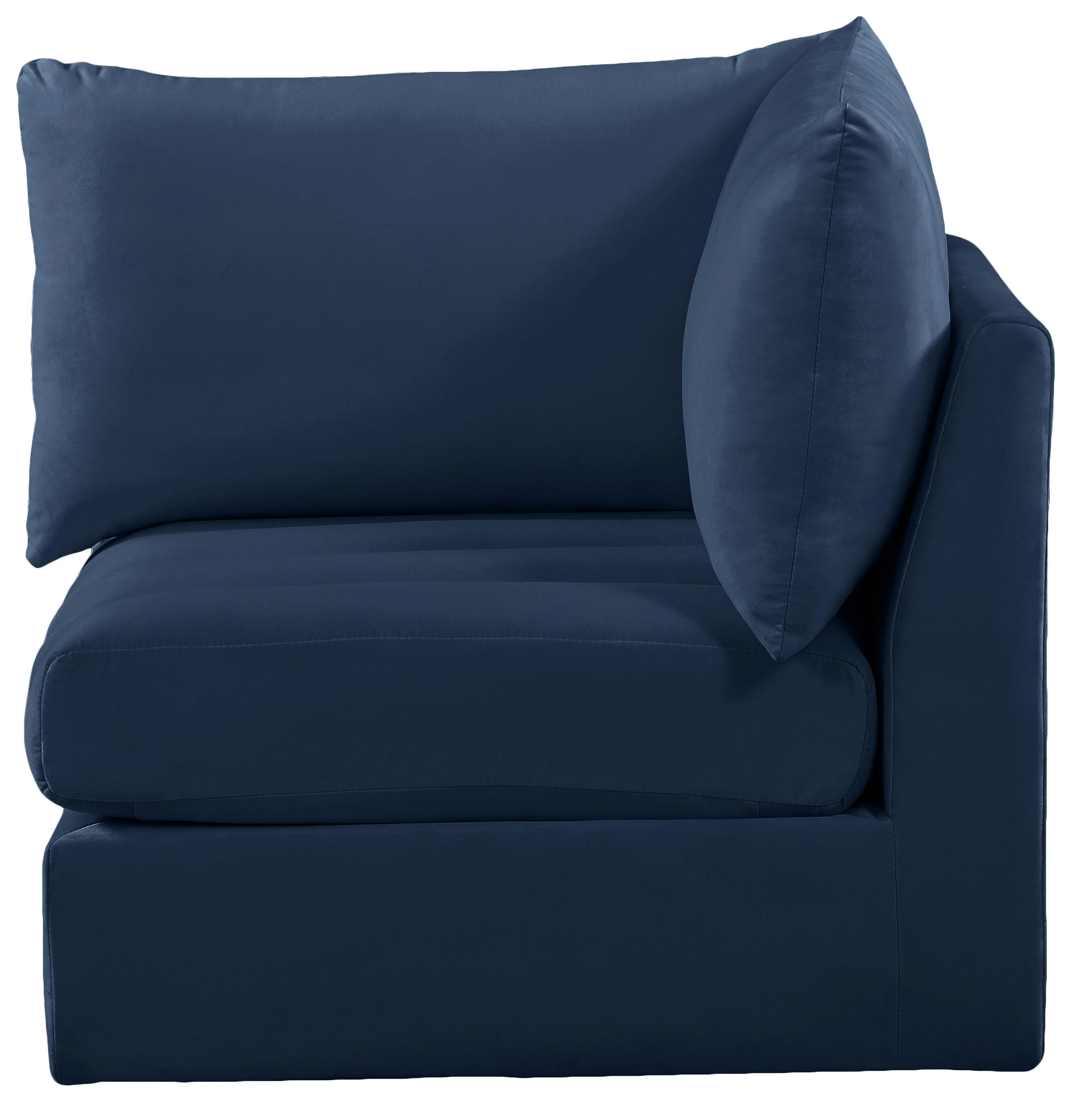 Jacob Navy Velvet Corner - Image 6