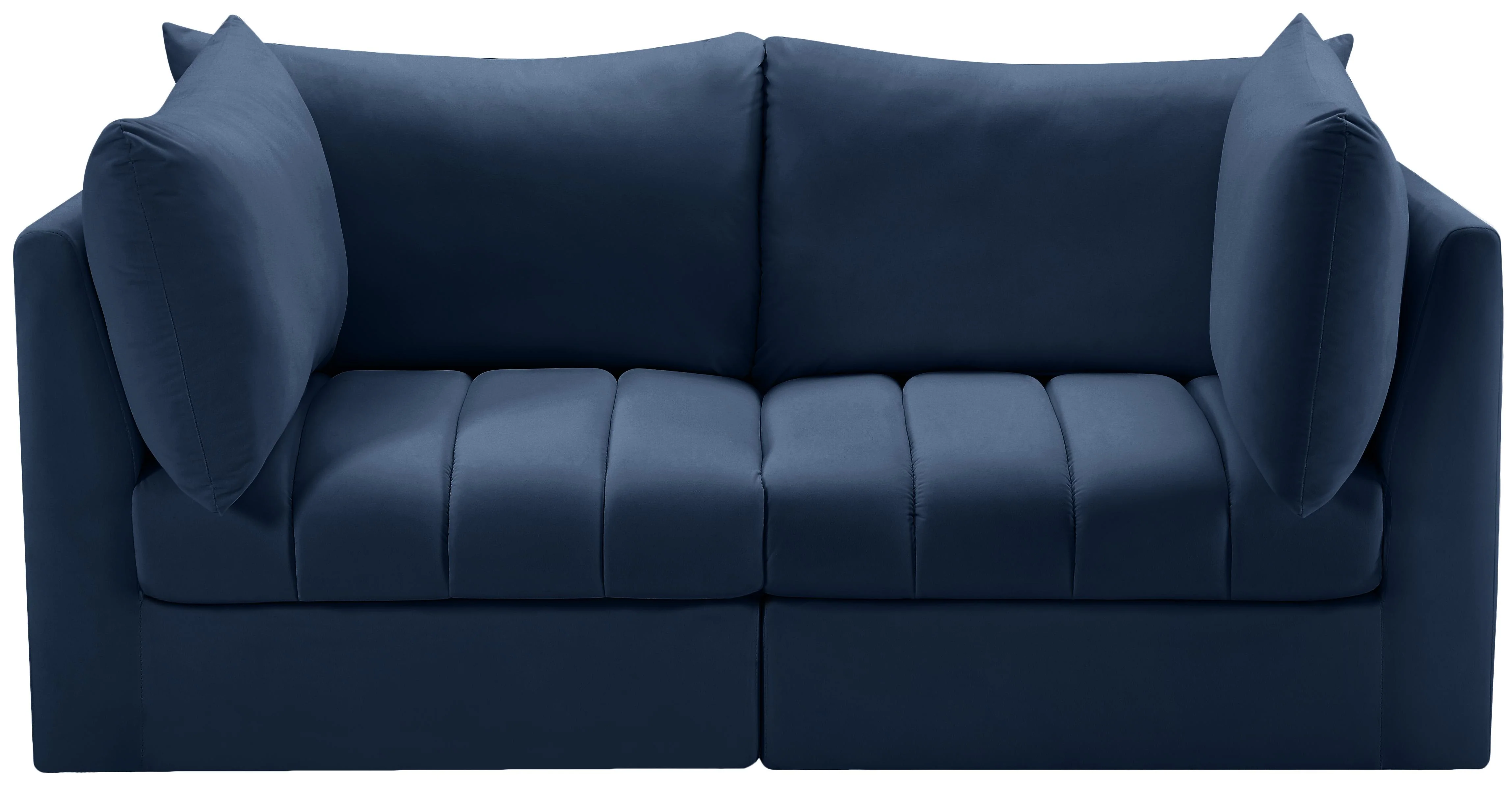 Jacob Navy Velvet Modular Sofa - Image 17