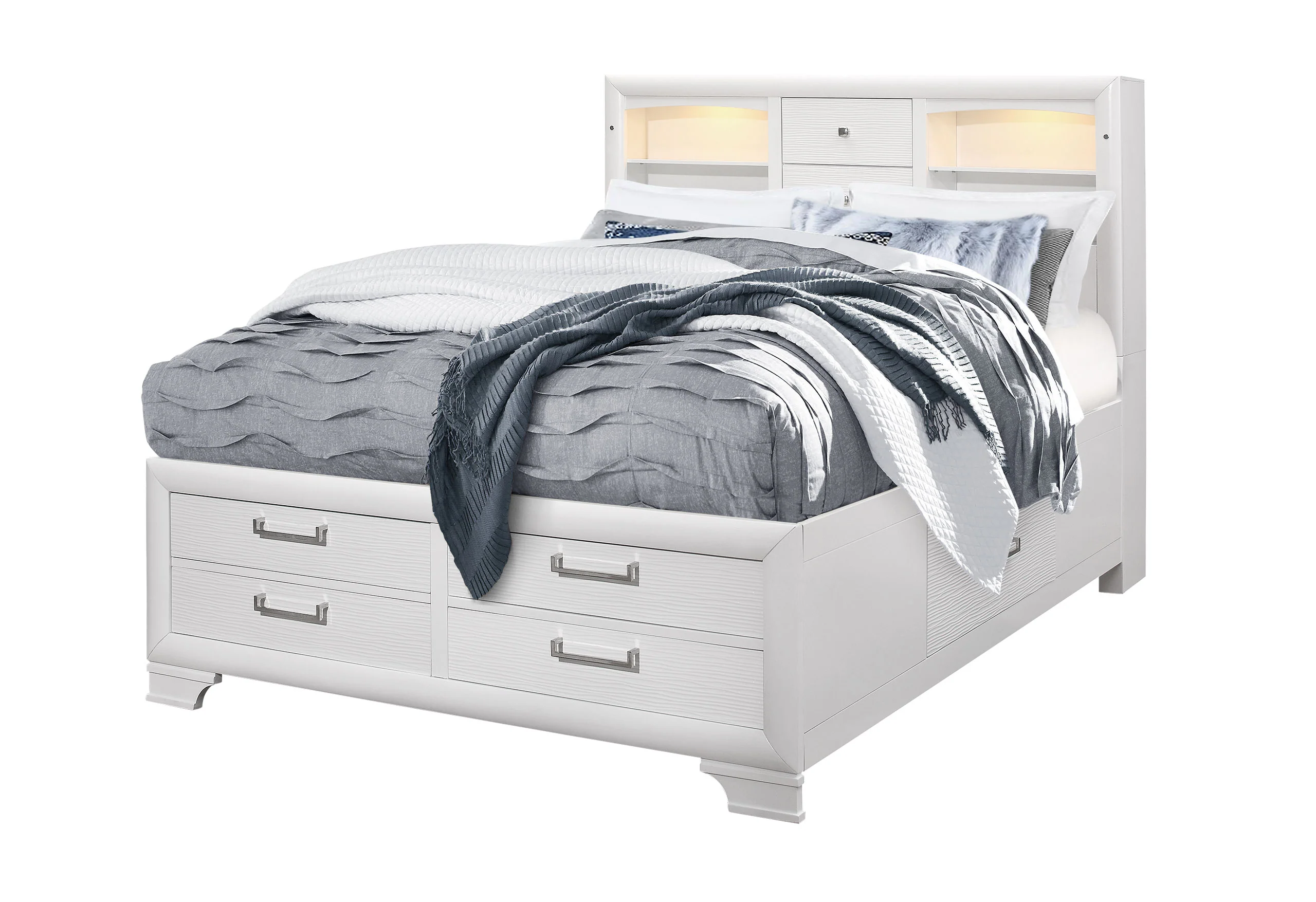 JORDYN WHITE FULL BED GROUP - Image 2