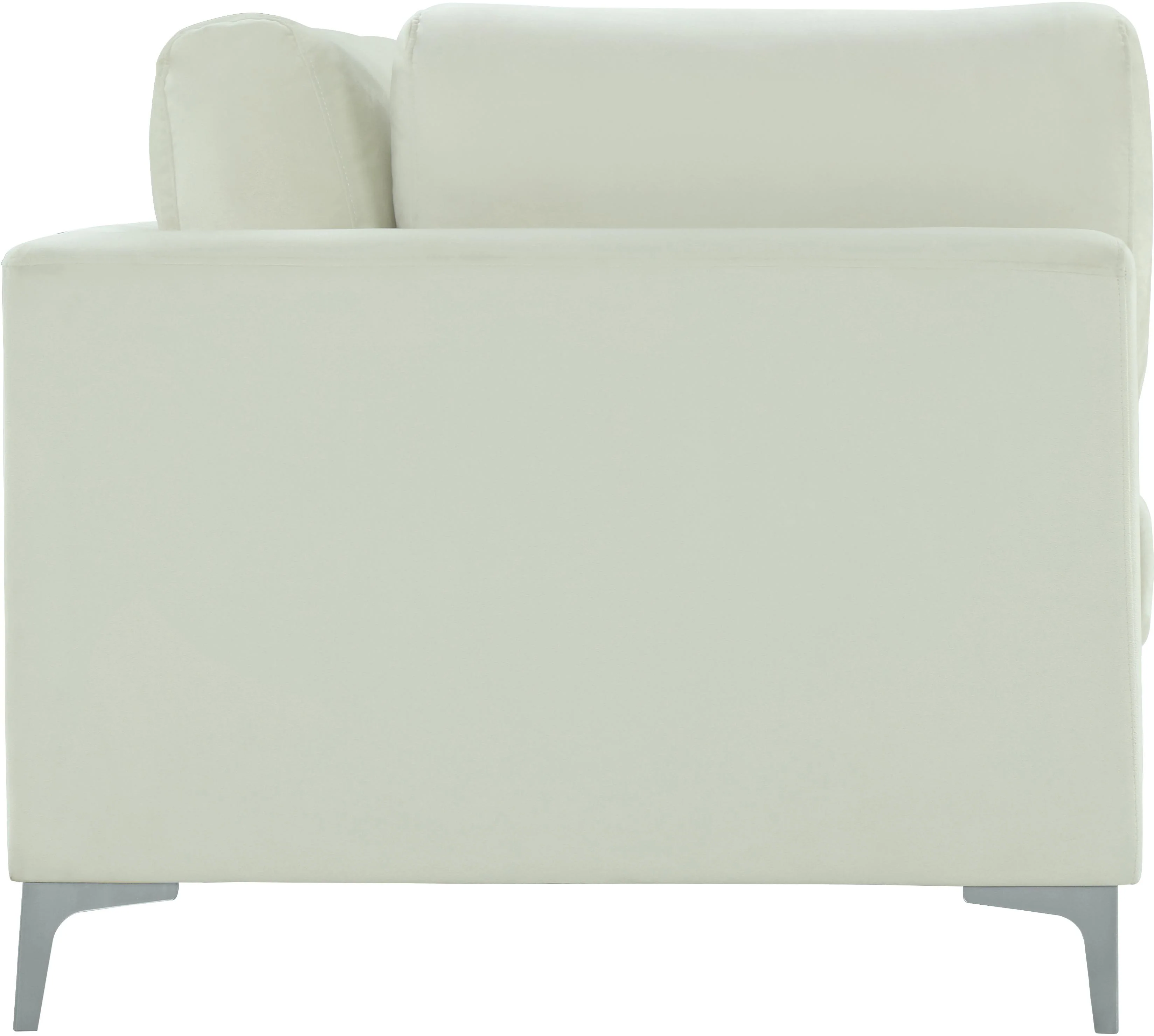 Julia Cream Velvet Modular Sofa - Image 6
