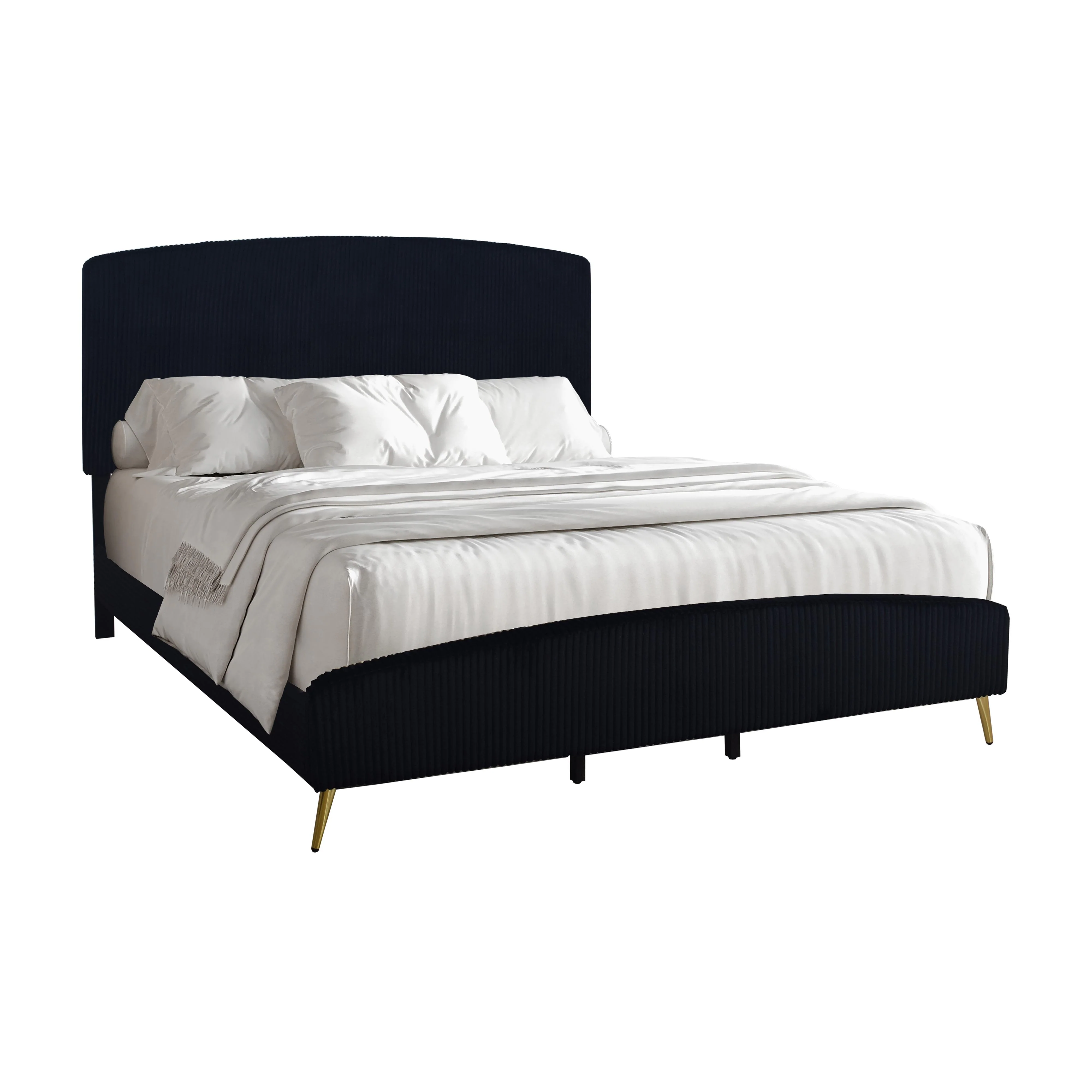 KAILANI California King WK SIDE RAILS-BLACK