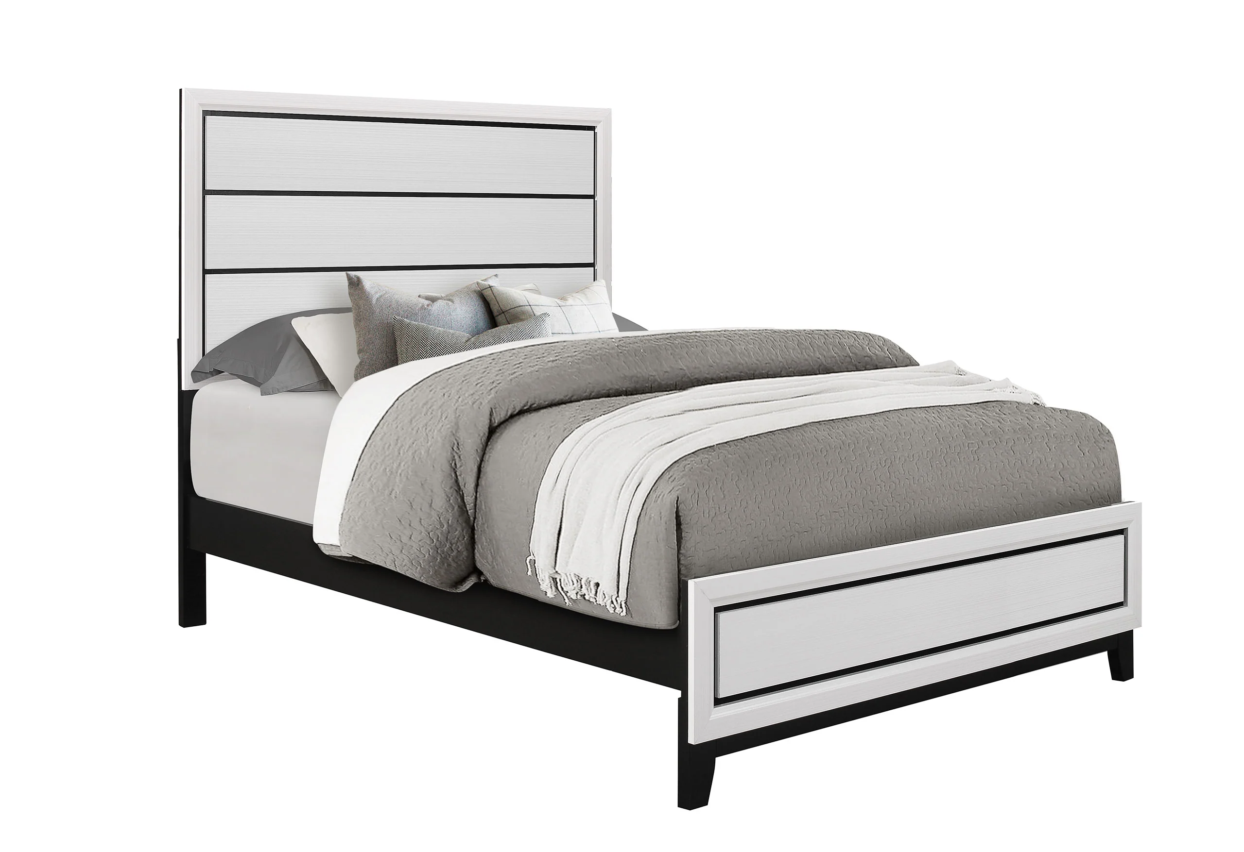 KATE WHITE FULL BED GROUP - Image 3