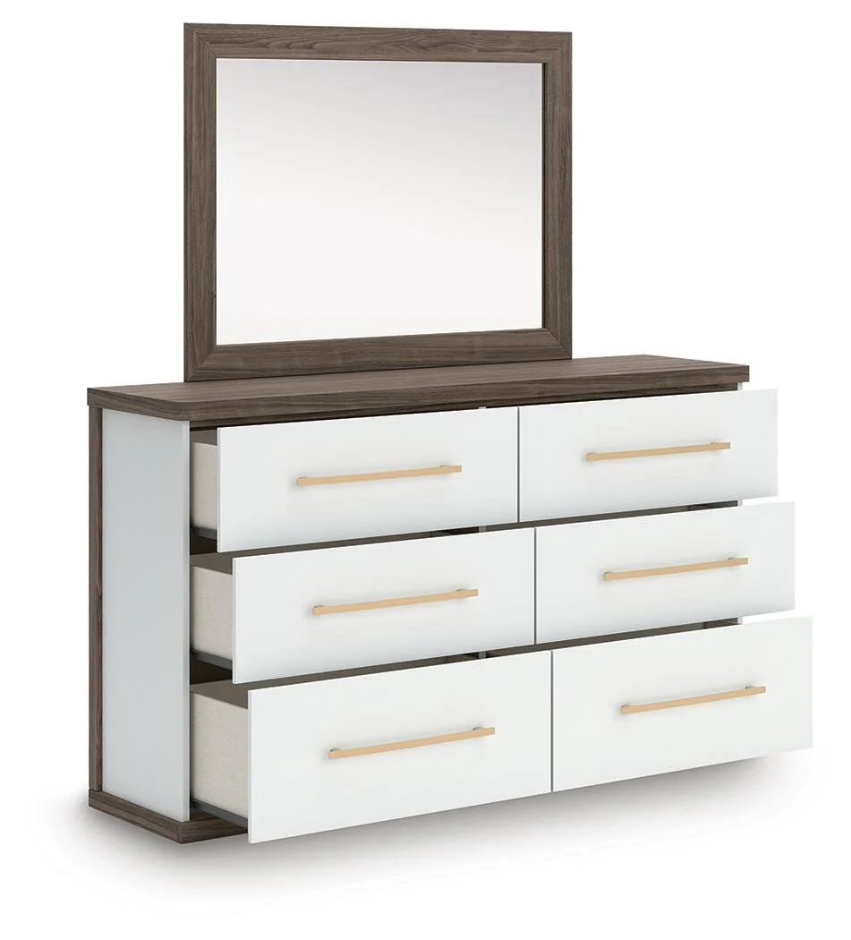 Kendanport Dresser and Mirror - Image 3
