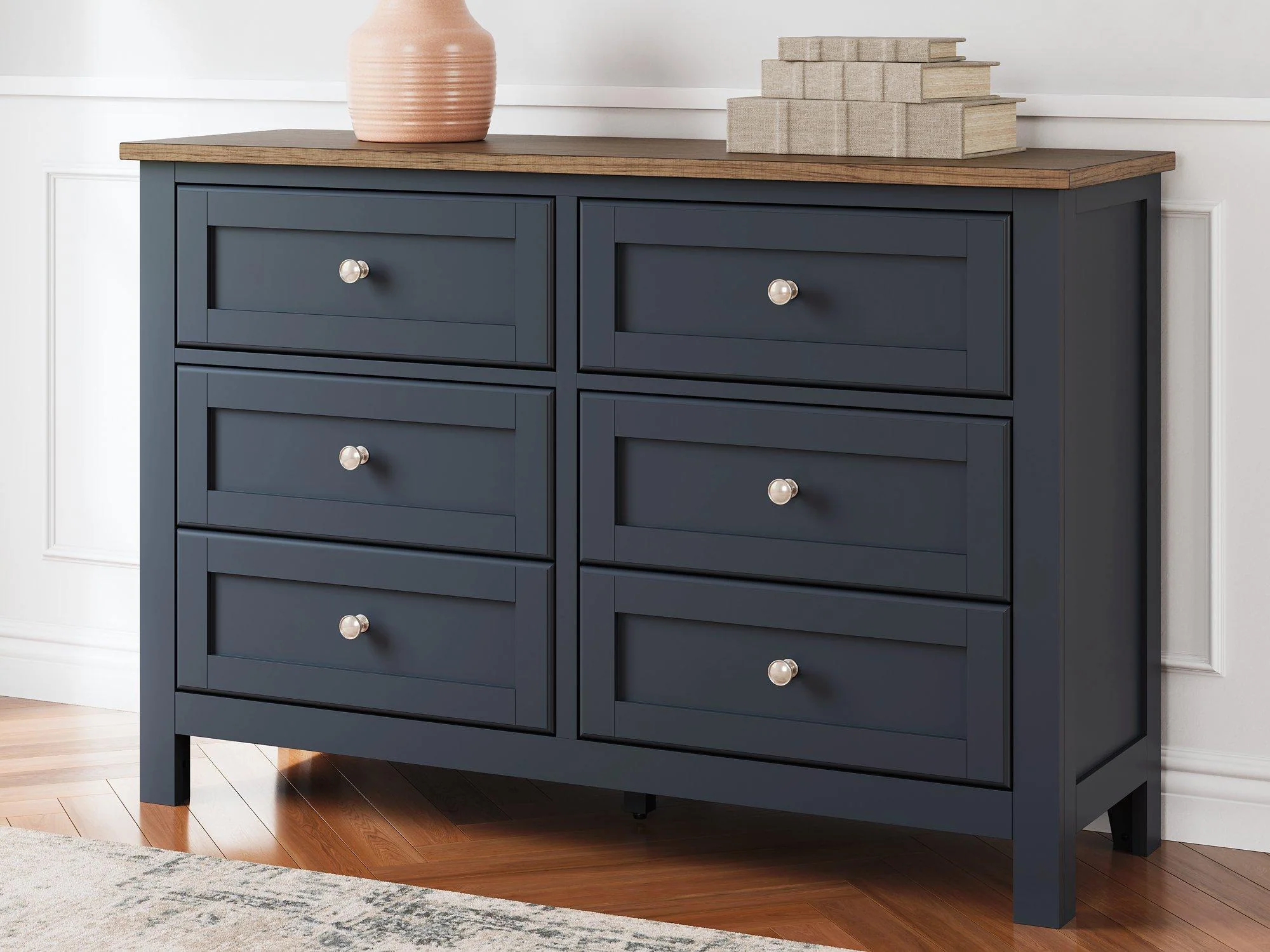 Landocken Dresser and Mirror - Image 5