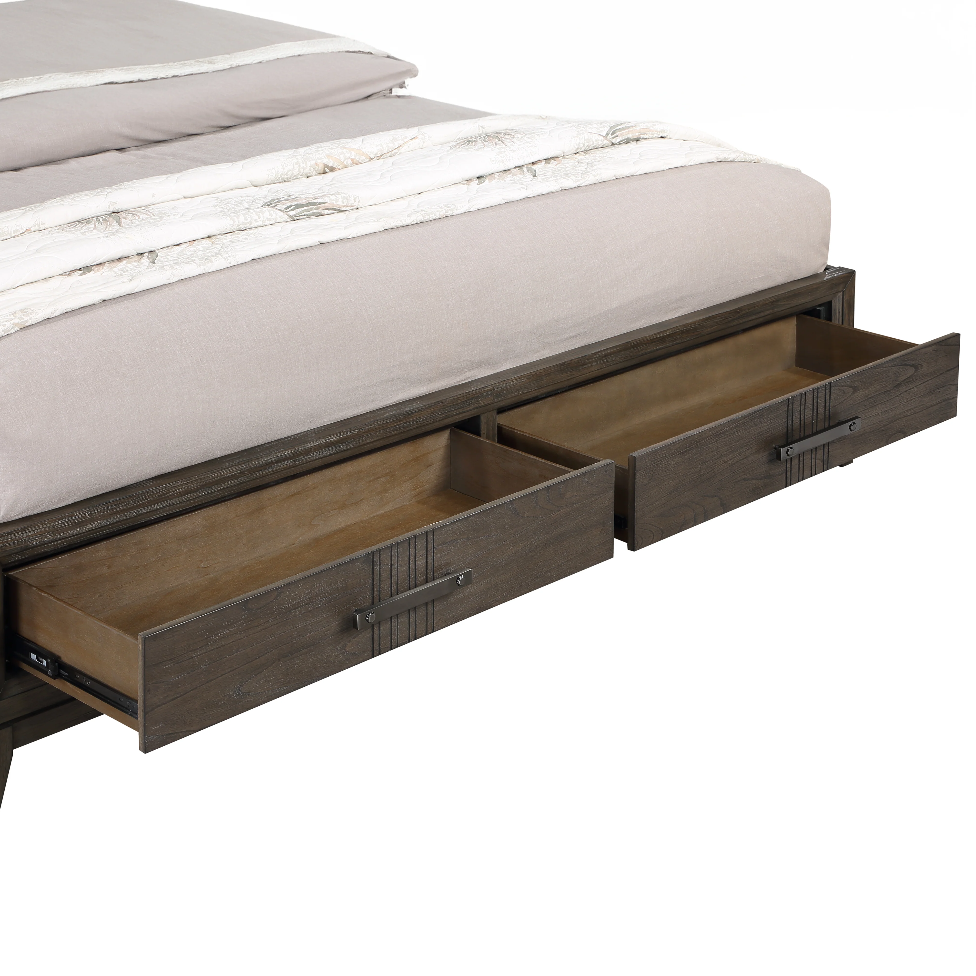 Landon 6/6-6/0 Ek/Wk Headboard-Walnut - Image 8