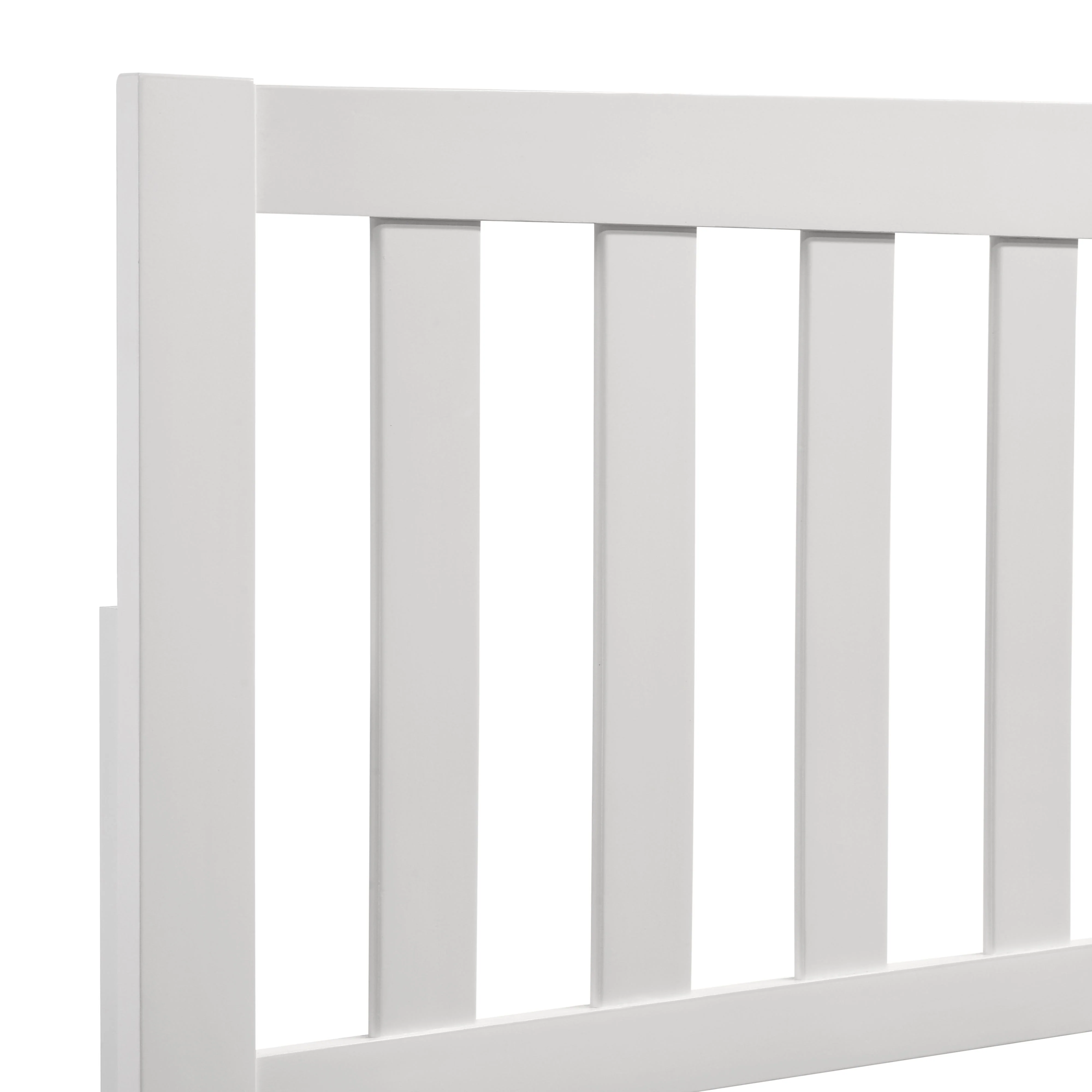 LEO 6/6 EK SLAT BED-HB/FB/RAILS-WHITE - Image 4