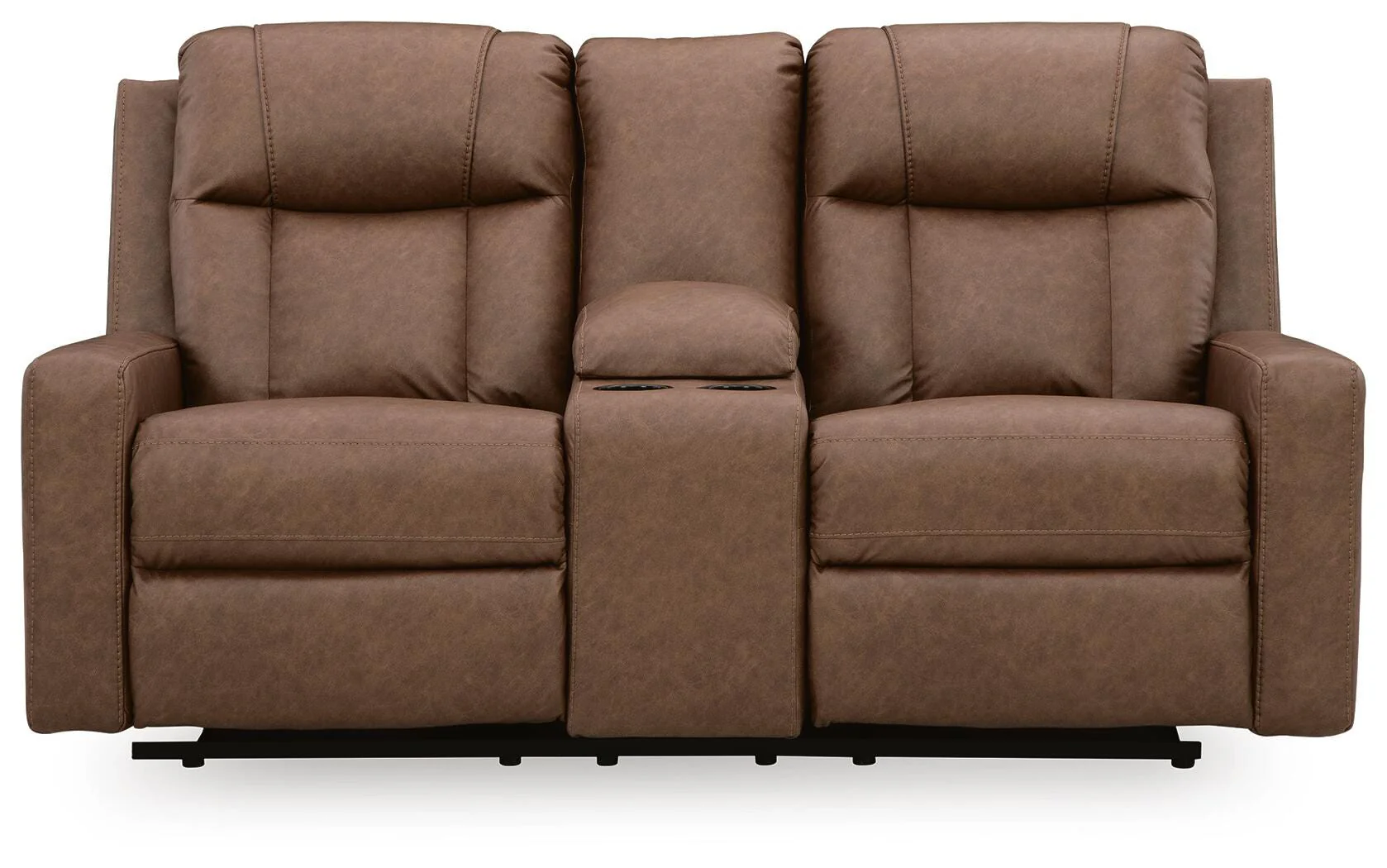 Mackmenville Reclining Loveseat with Console