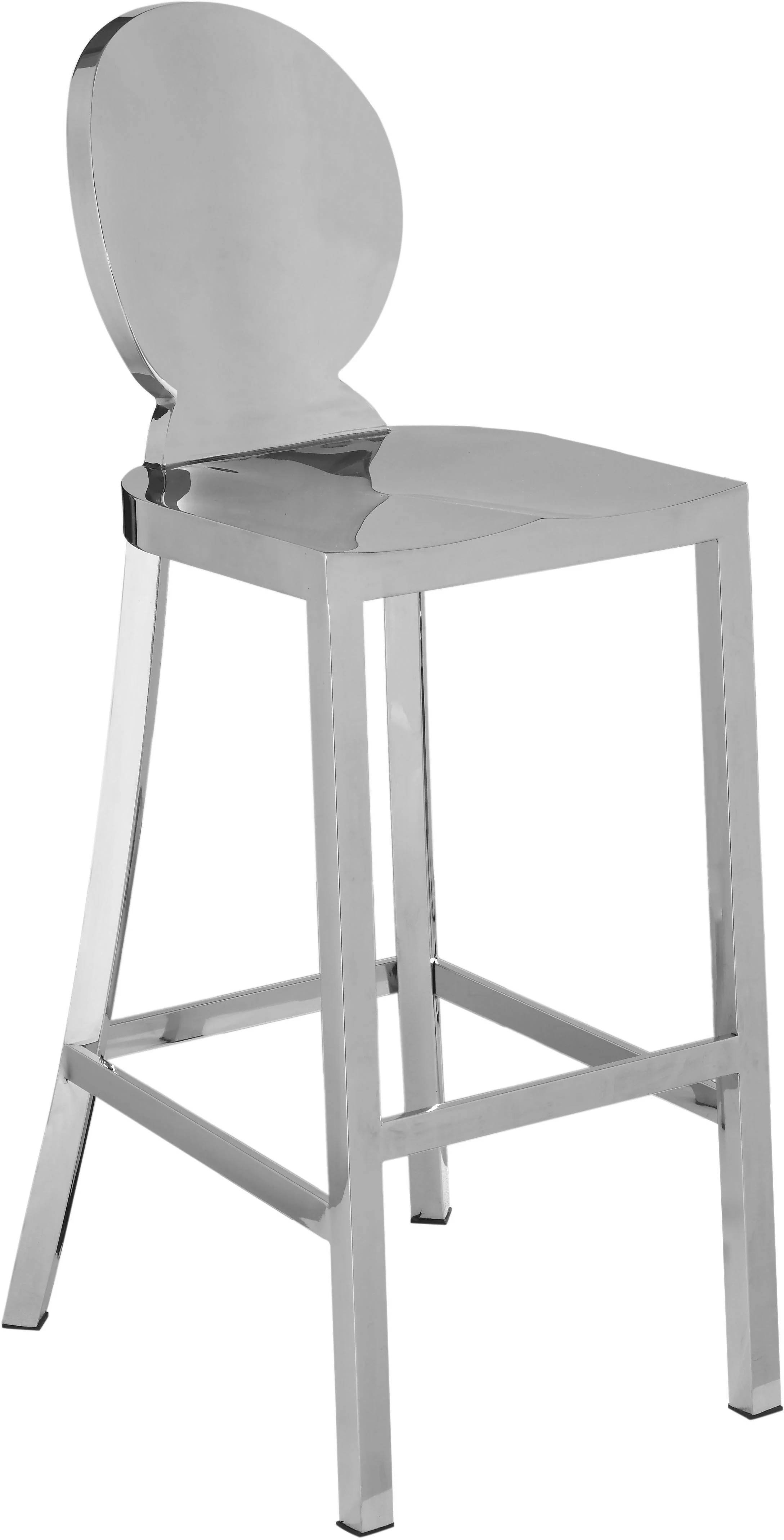 Maddox Chrome Stool - Image 3