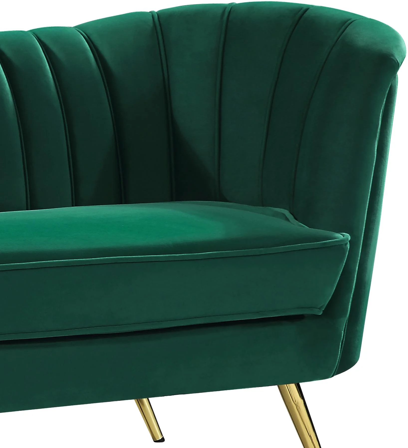 Margo Green Velvet Chair - Image 4