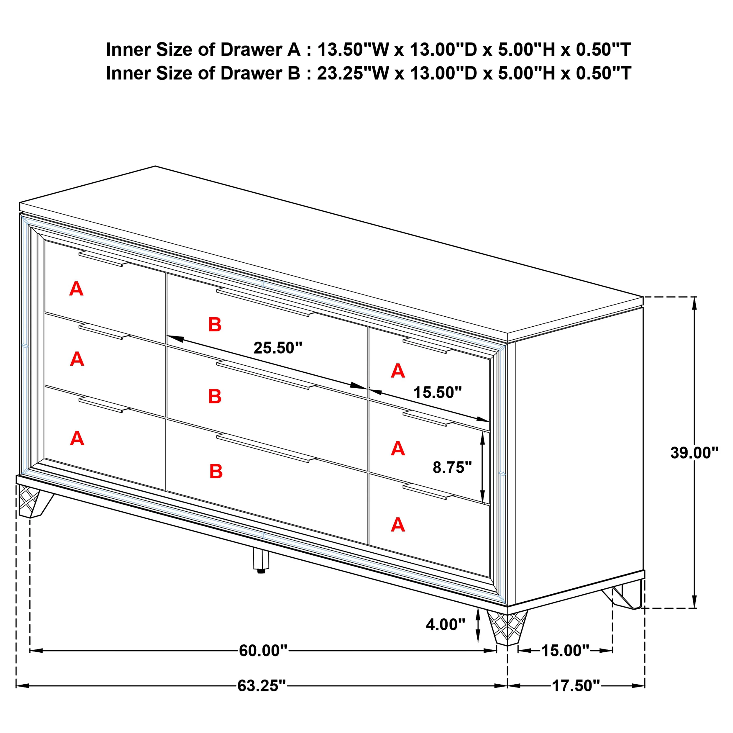 Marmore Dresser - Image 16