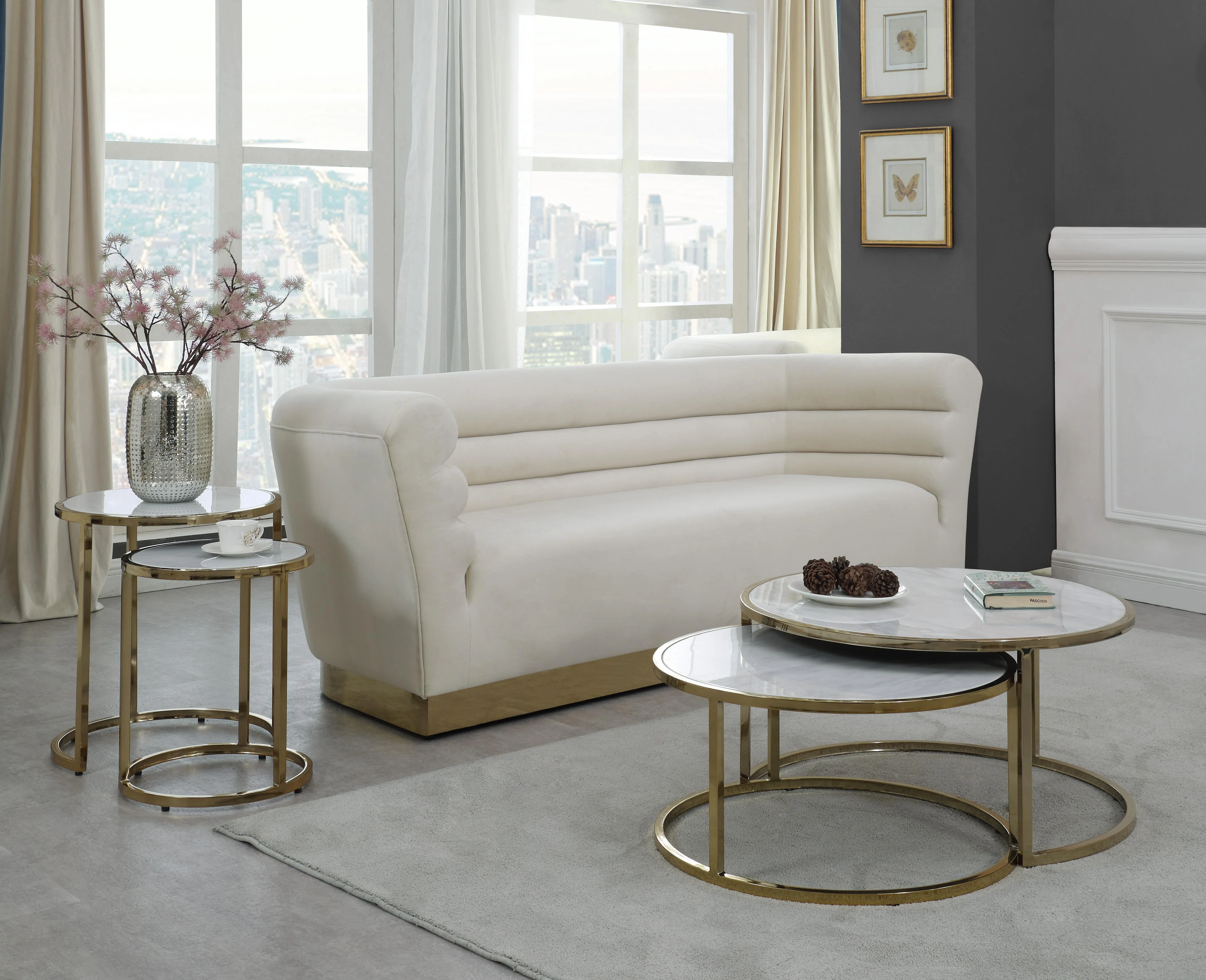 Massimo Gold End Table - Image 3